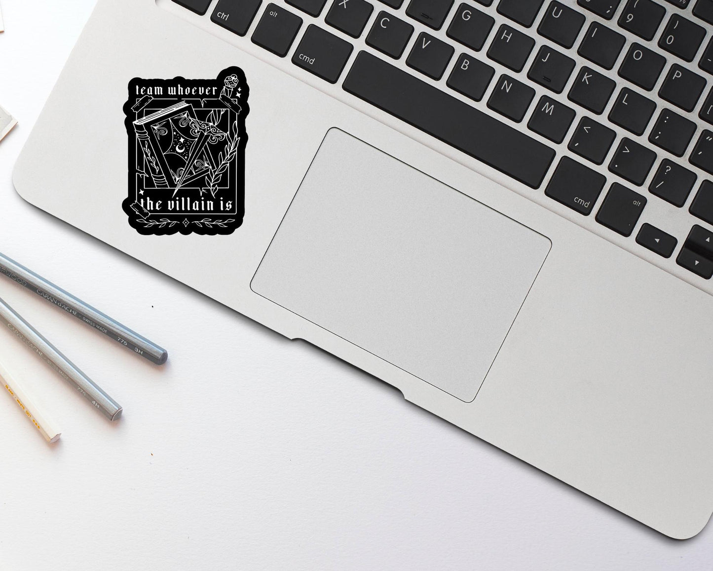 Team Whoever the Villain Is Sticker