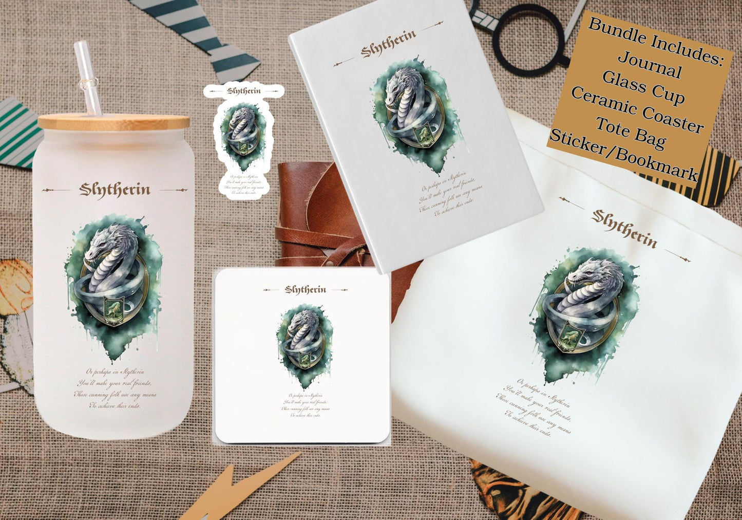 Slytherin House Gift Bundle