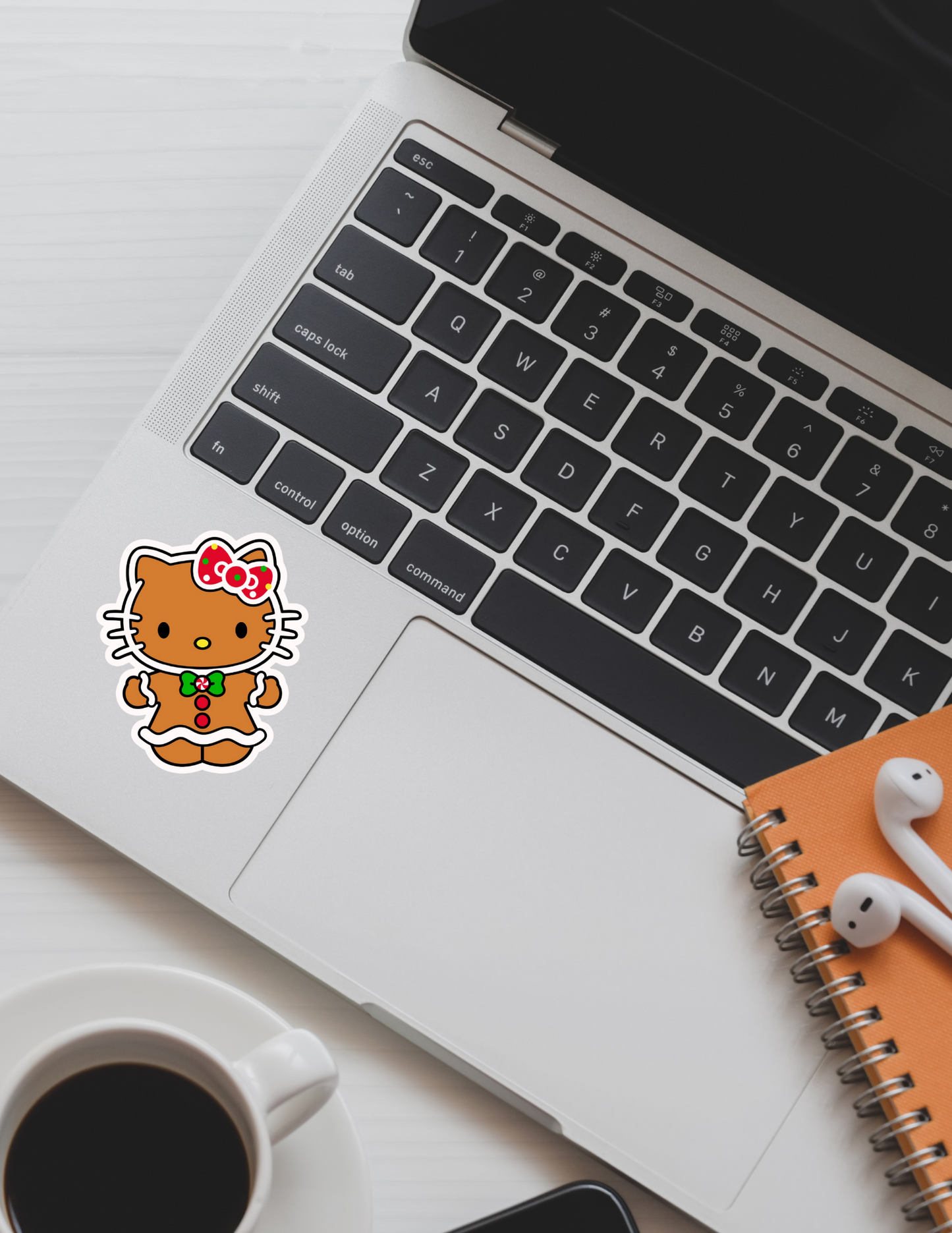 Gingerbread Kitty Sticker