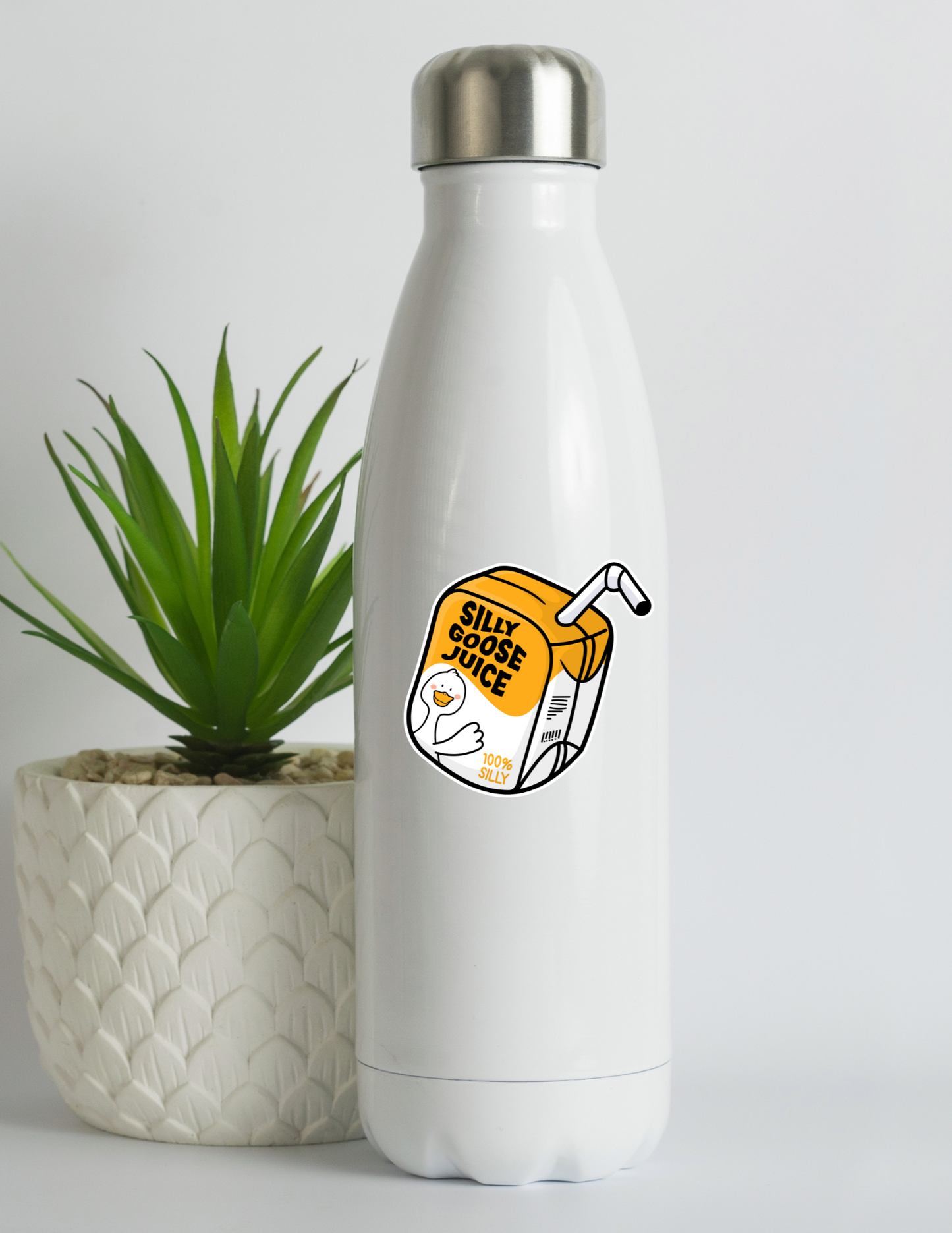 Silly Goose Juice Sticker