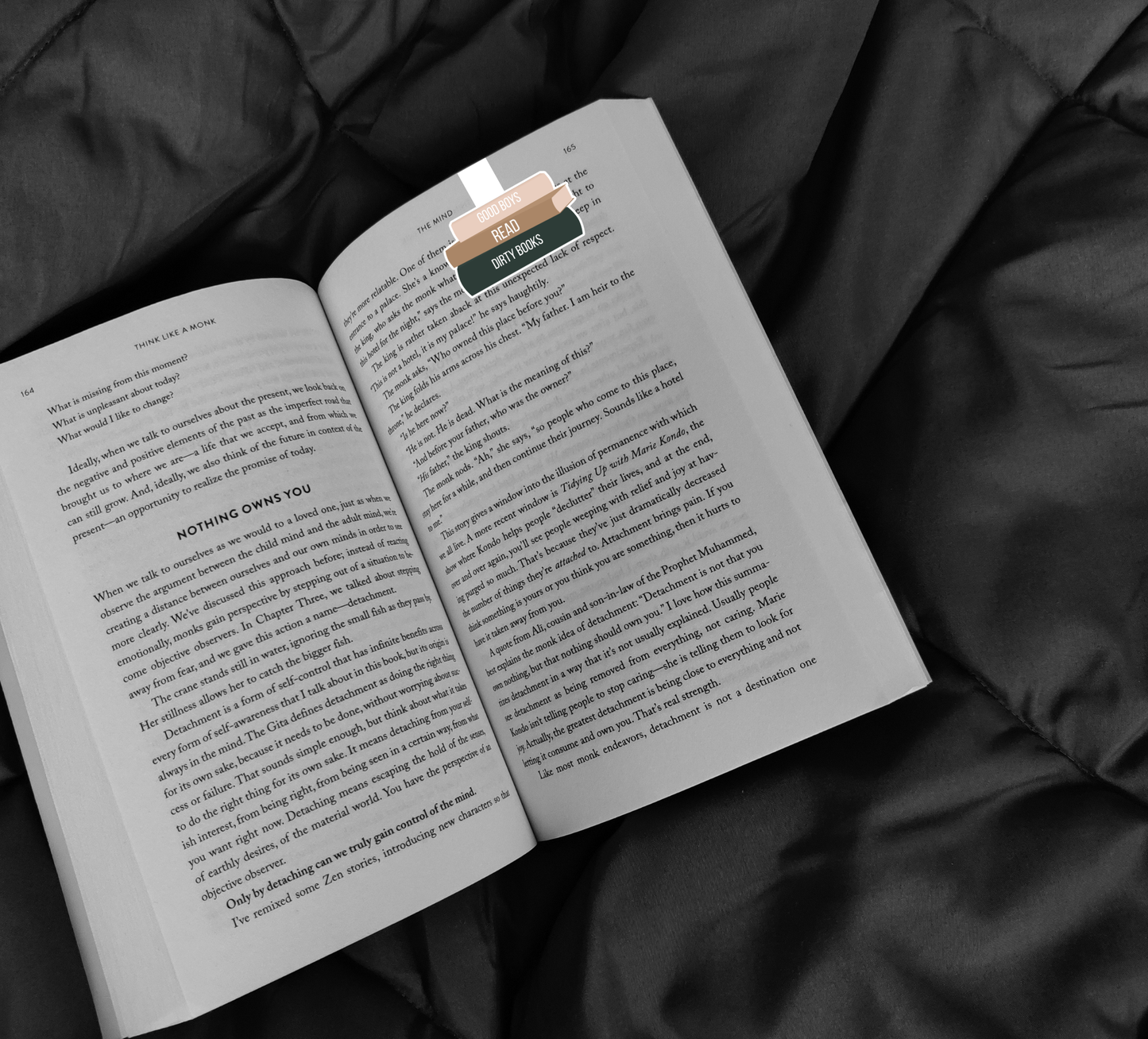 “Good Boys Read Dirty Books” Handmade Magnetic Bookmark