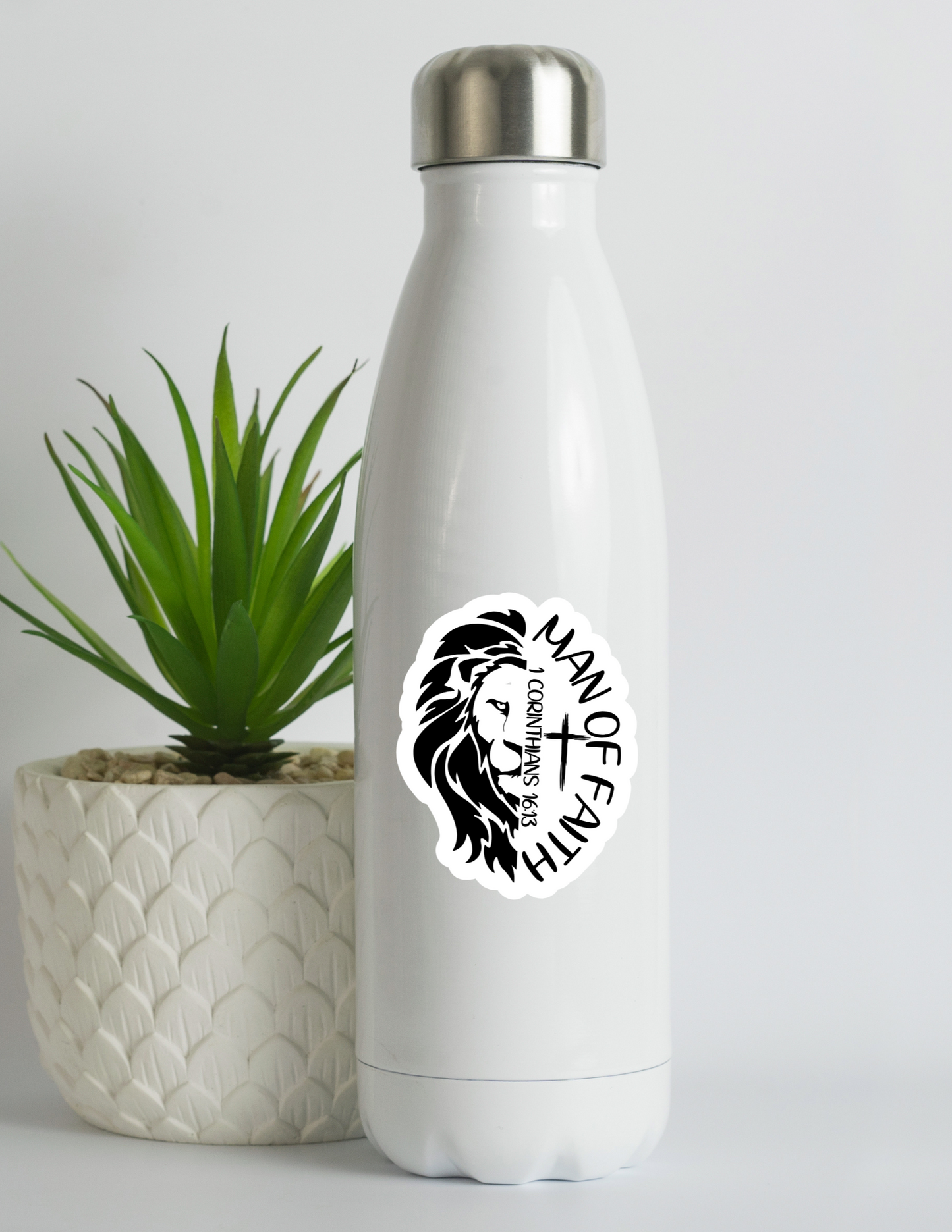 Man of Faith Sticker