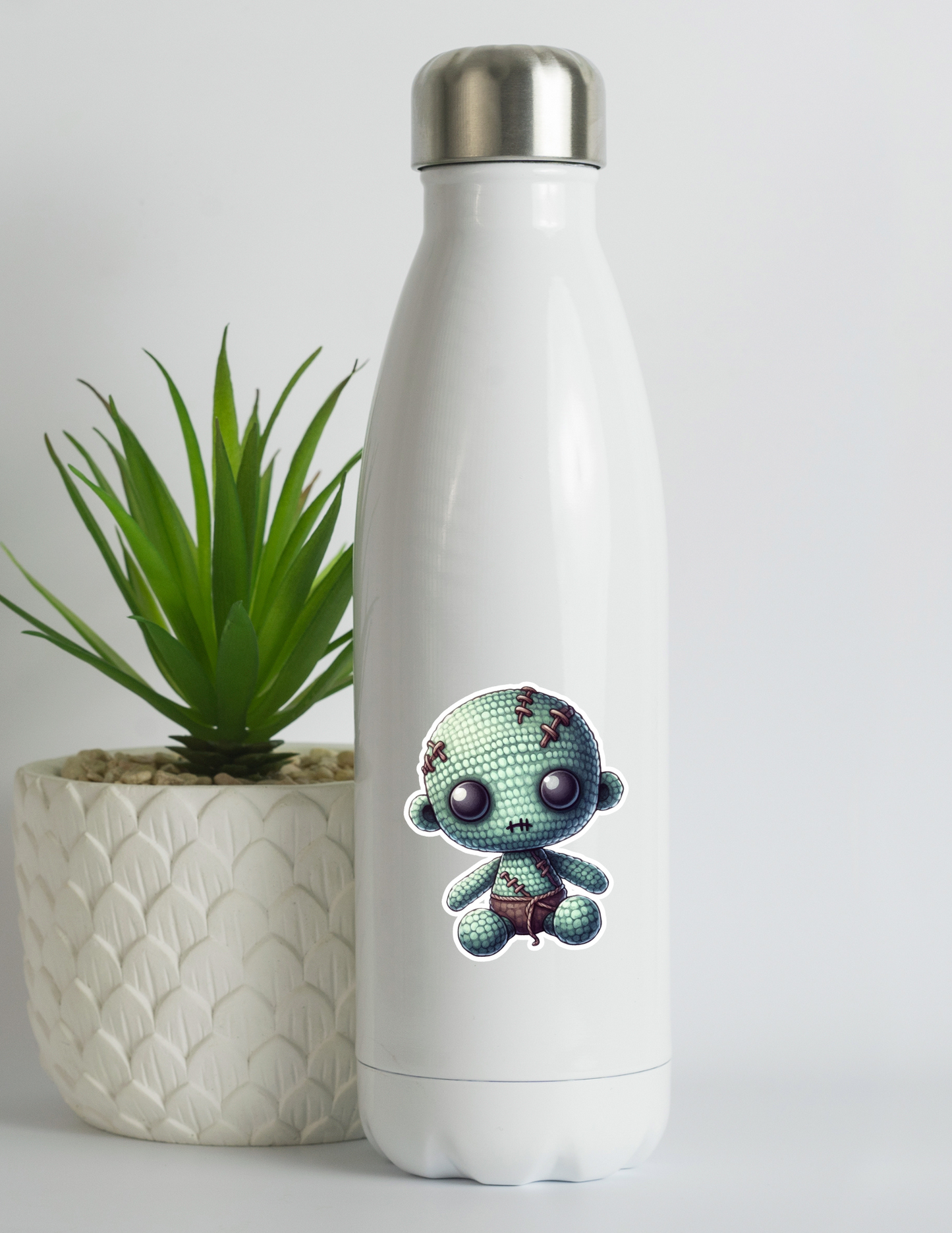 Cute Zombie Crochet Kawaii Sticker