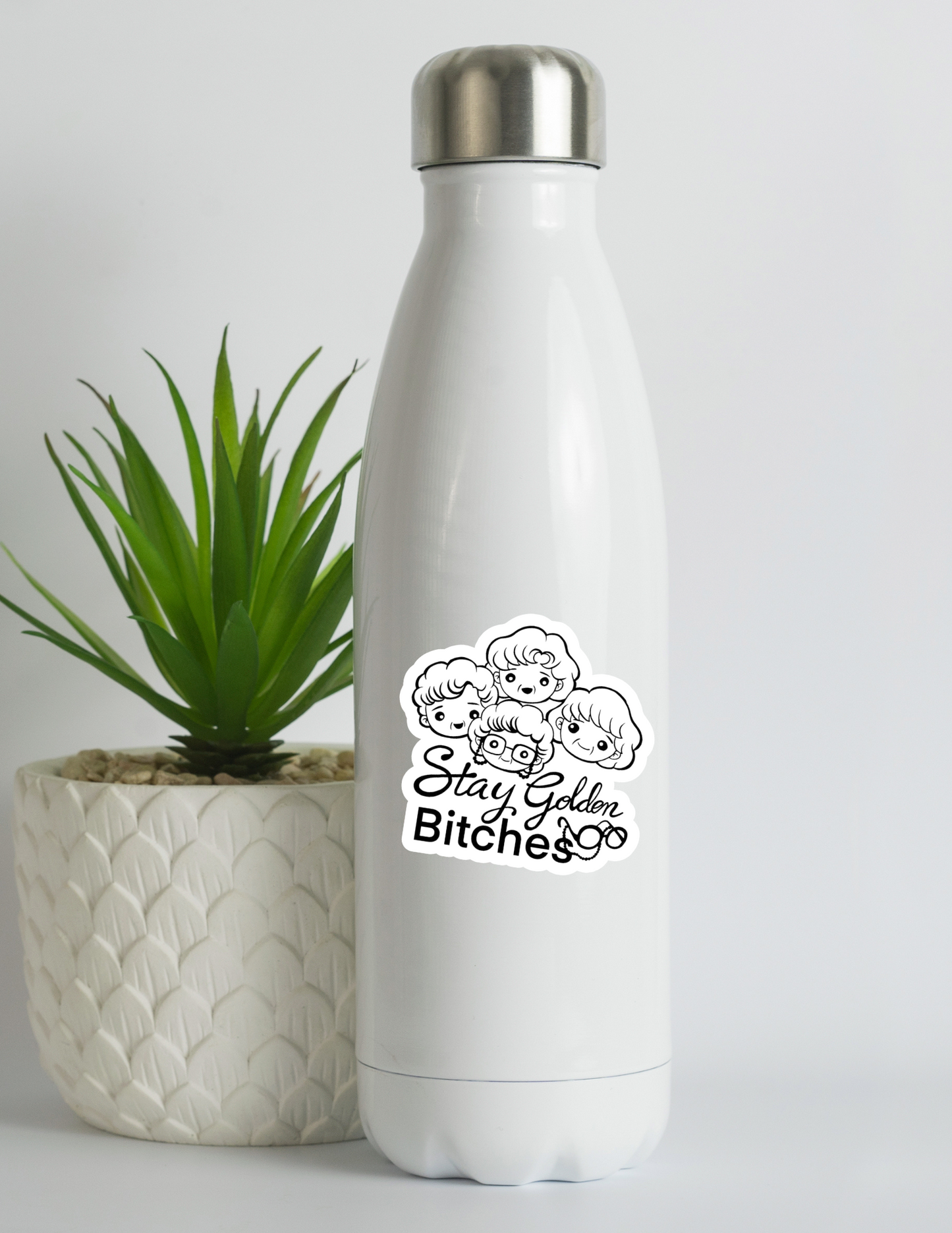 Stay Golden B*tches Sticker