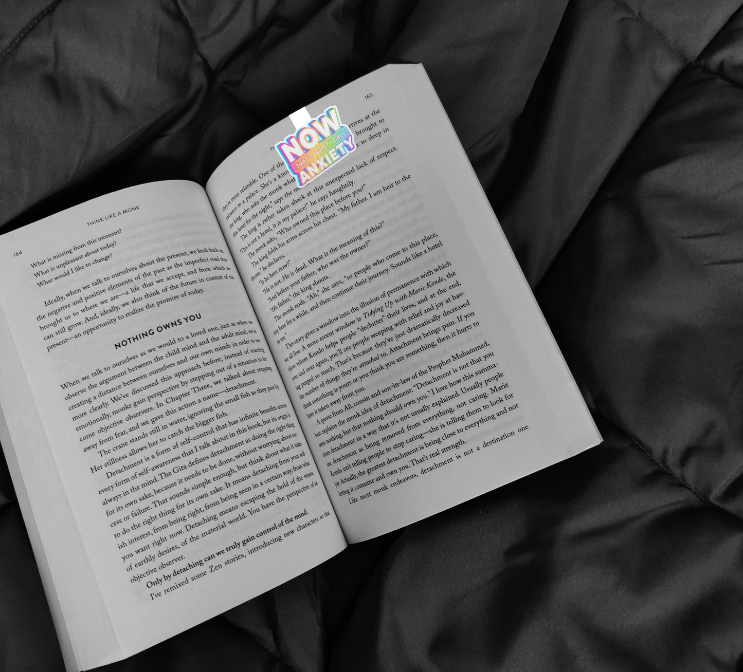 “Now That’s What I Call Anxiety” Handmade Magnetic Bookmark