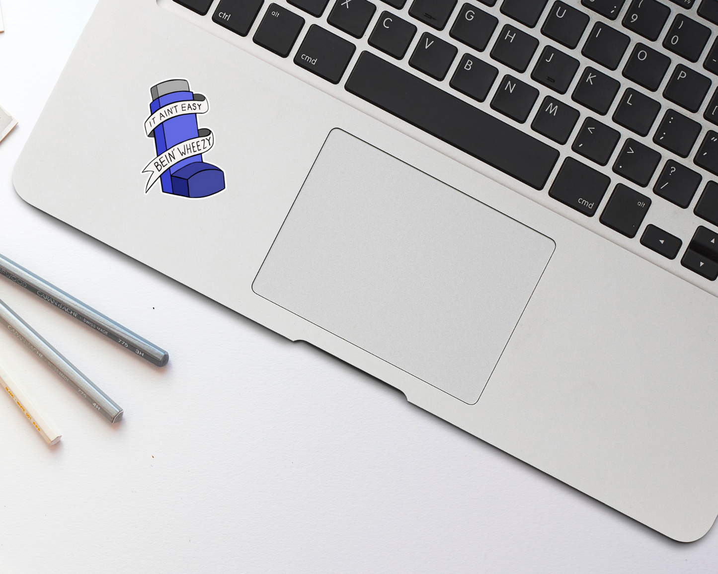 It Ain't Easy Bein' Wheezy Sticker