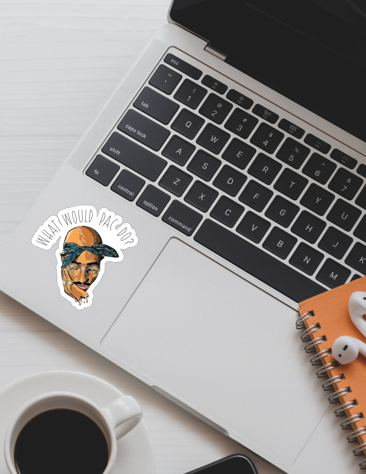 What Would Pac Do? 2Pac Vinyl Sticker - Inspirational Hip Hop Decor