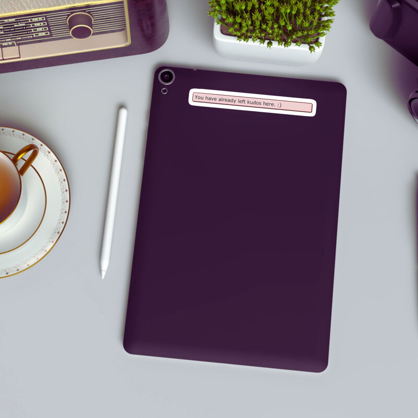 AO3 'You have already left kudos here :) Sticker