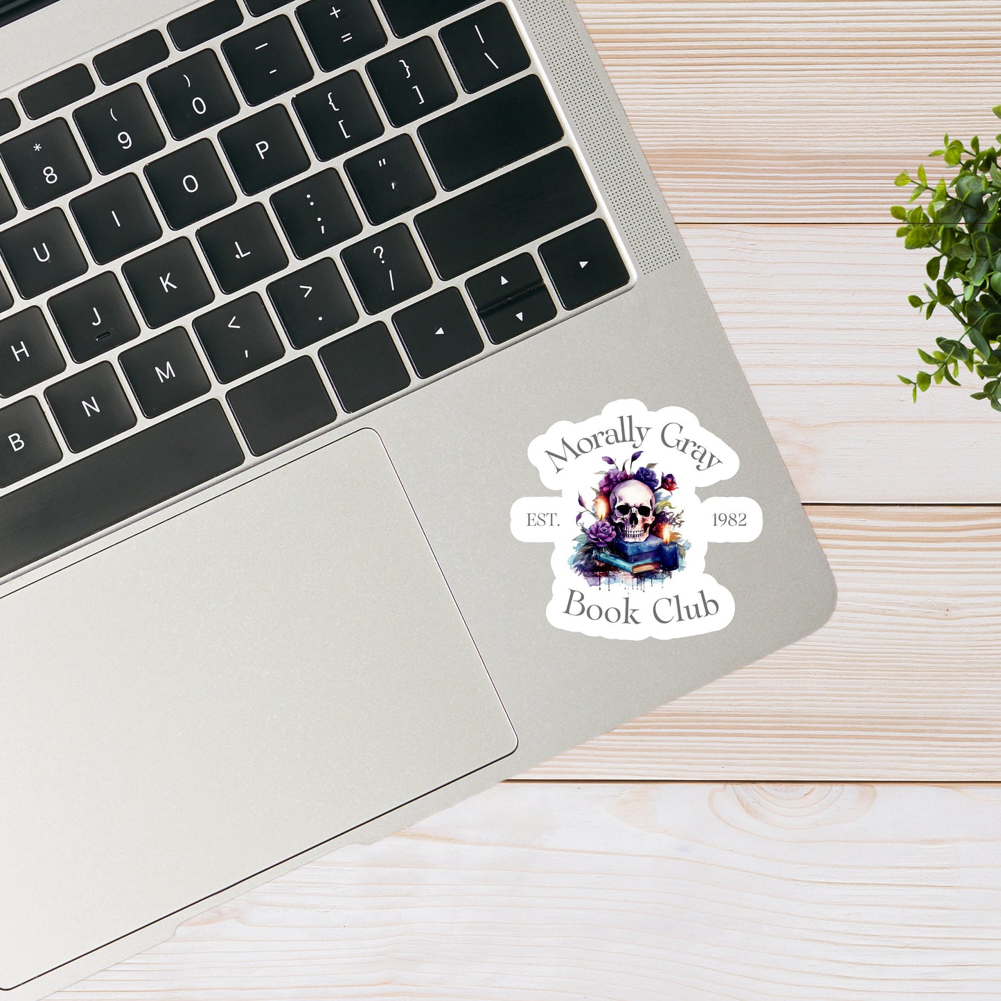 Morally Gray Book Club Sticker