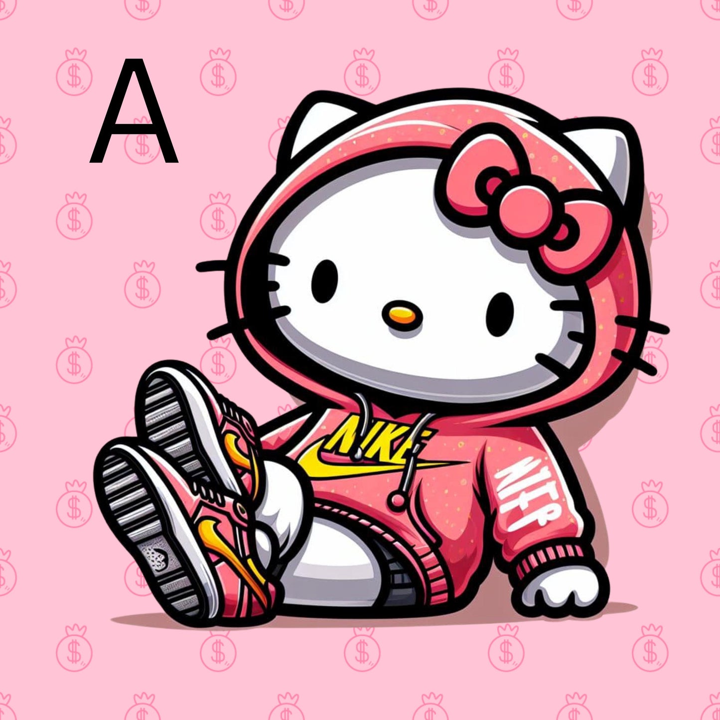 Hello Kitty Sticker - 3 Vinyl Stickers Design Choices - Cute and Stylish