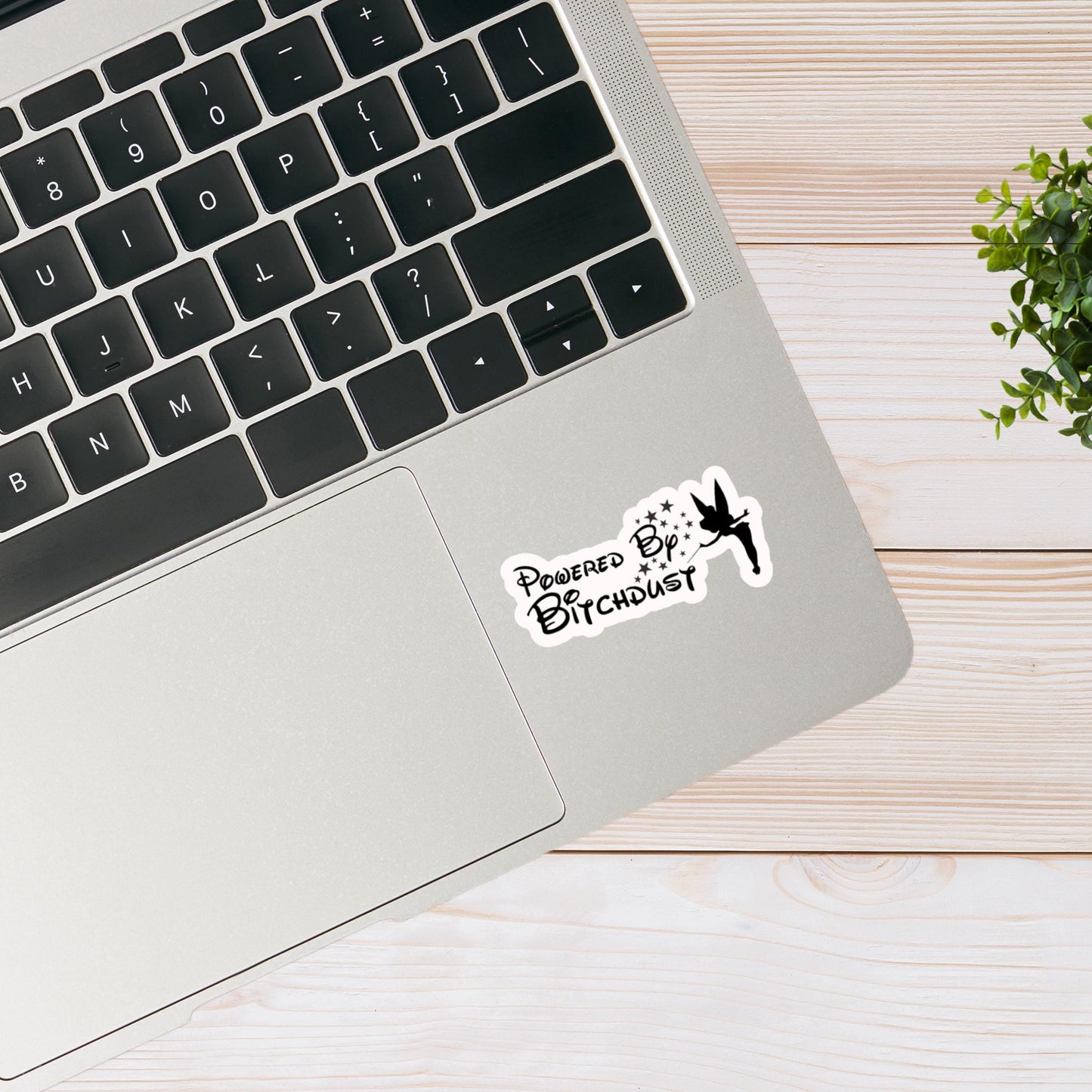 Powered By Bitchdust Sticker