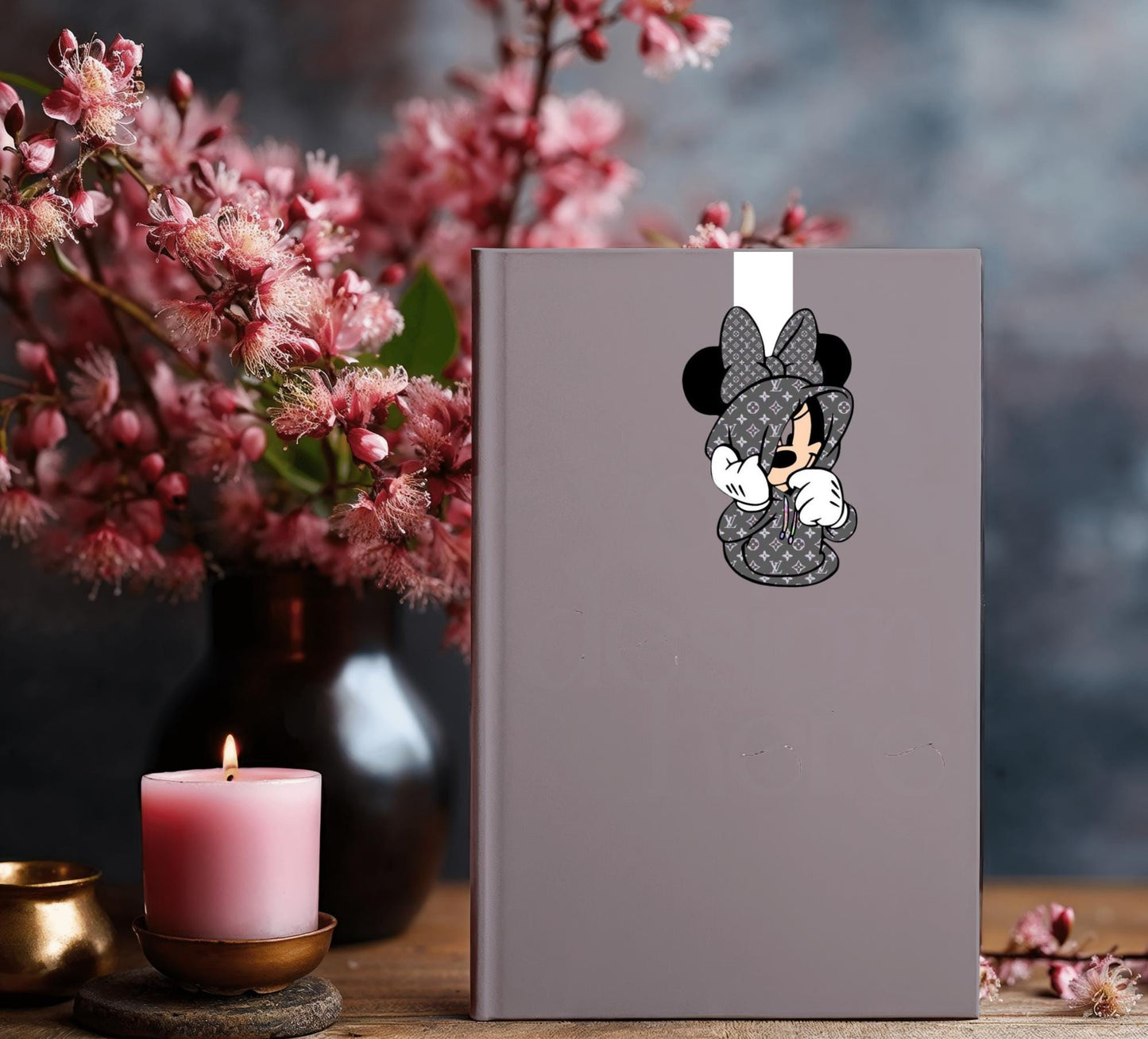 Cute Mouse Magnetic Bookmark - Luxury Pattern Design