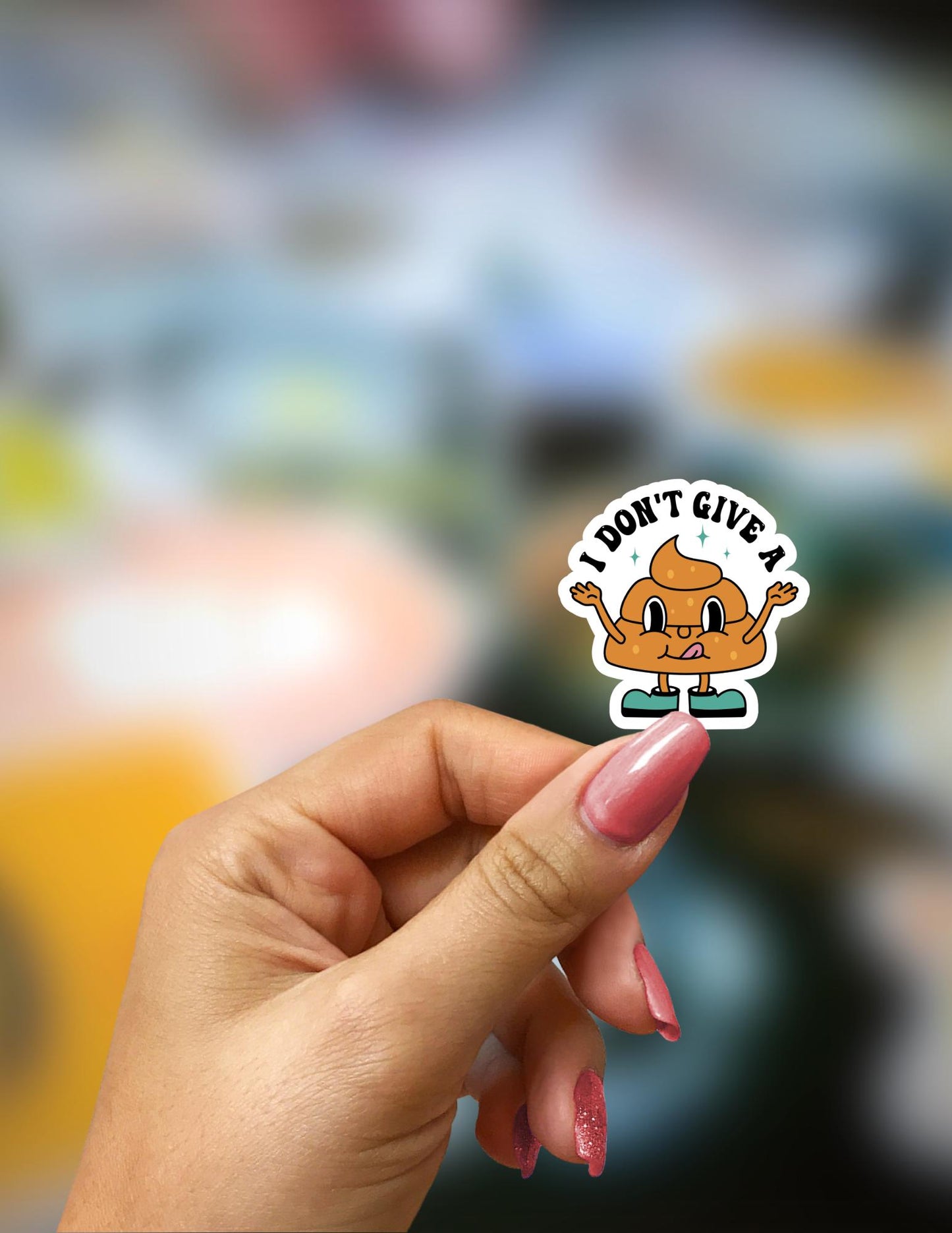 I Don’t Give a Shit Sticker