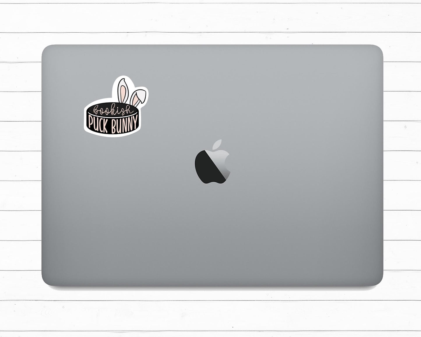 Bookish Puck Bunny Vinyl Sticker Hockey Romance Sticker | Gift for Her | Gift for Him | Kindle Sticker | Laptop Sticker | Smutty
