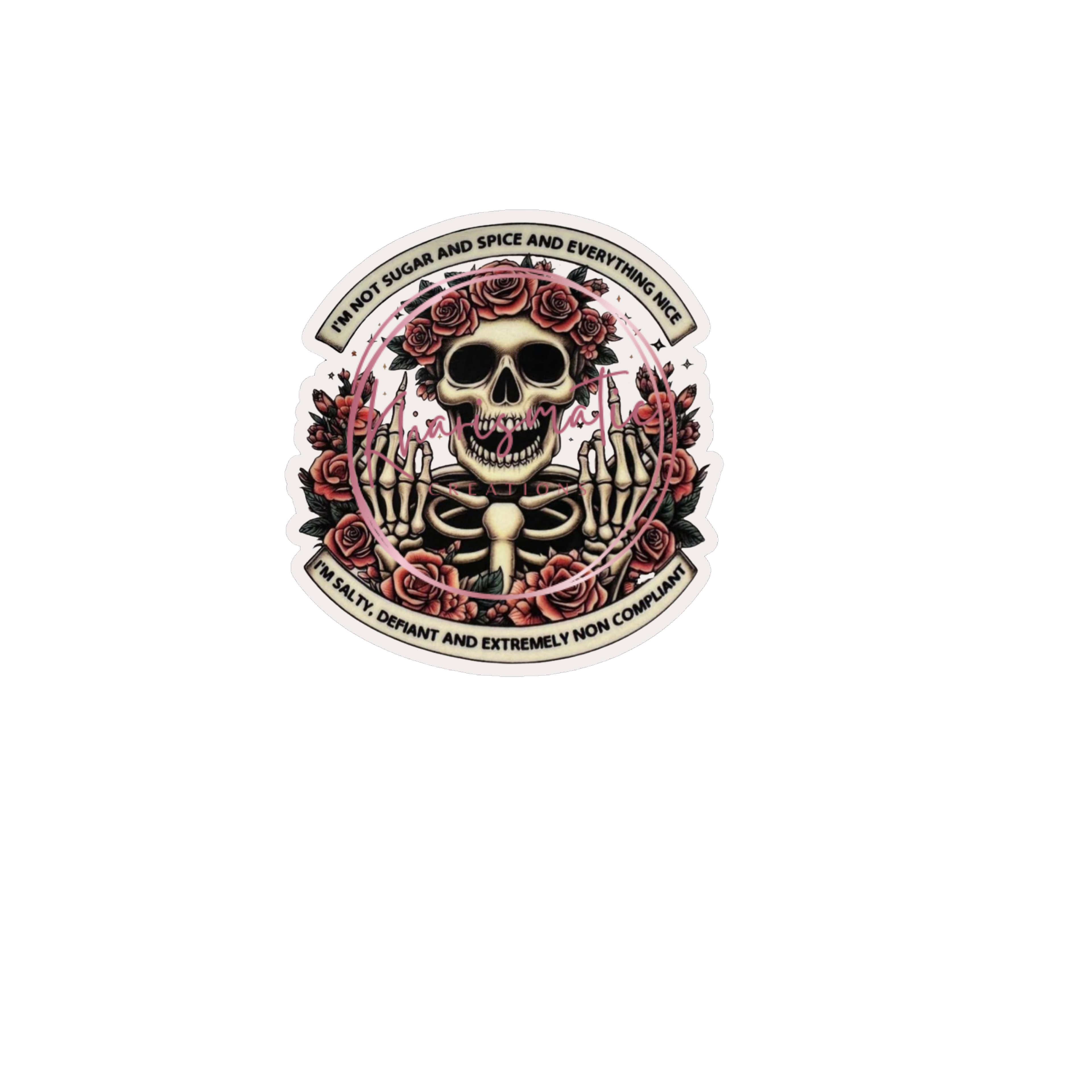 Not Sugar and Spice. Sticker PNG