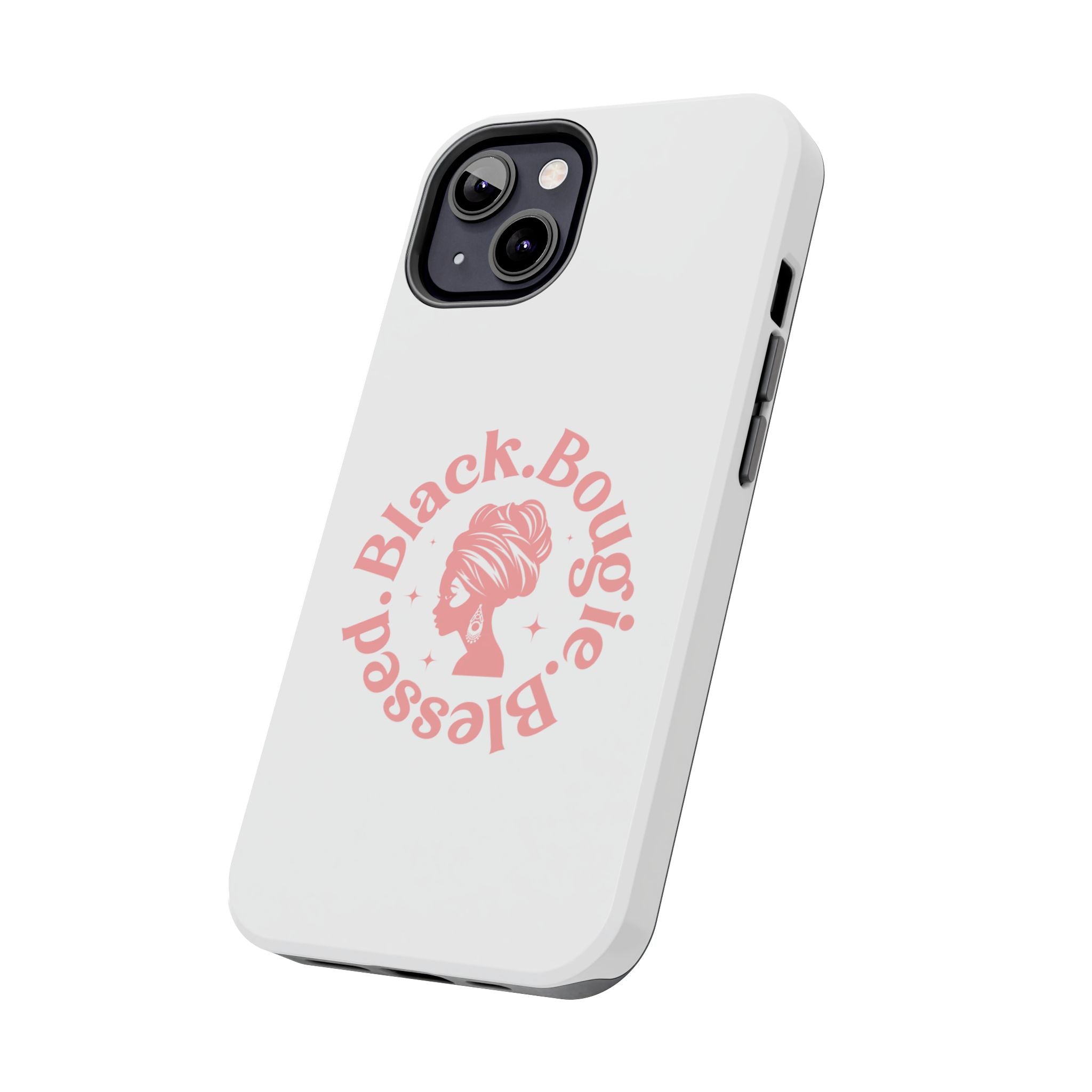 Black Bougie Blessed Phone Case – Impact Resistant for iPhone & Samsung