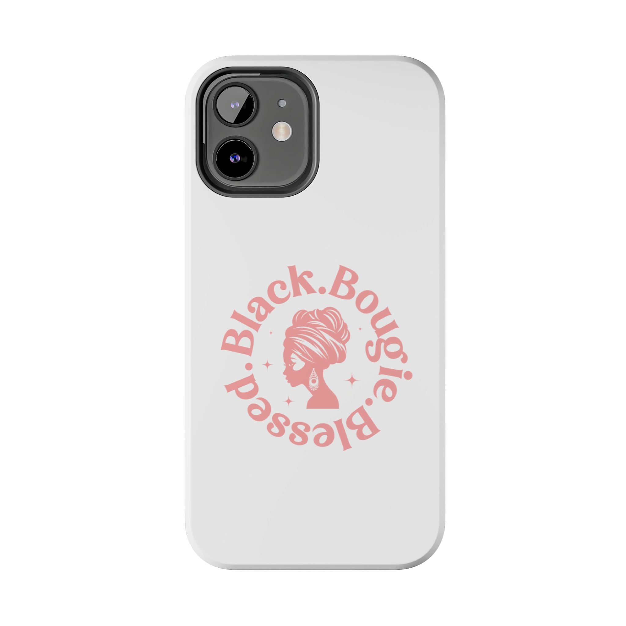 Black Bougie Blessed Phone Case – Impact Resistant for iPhone & Samsung