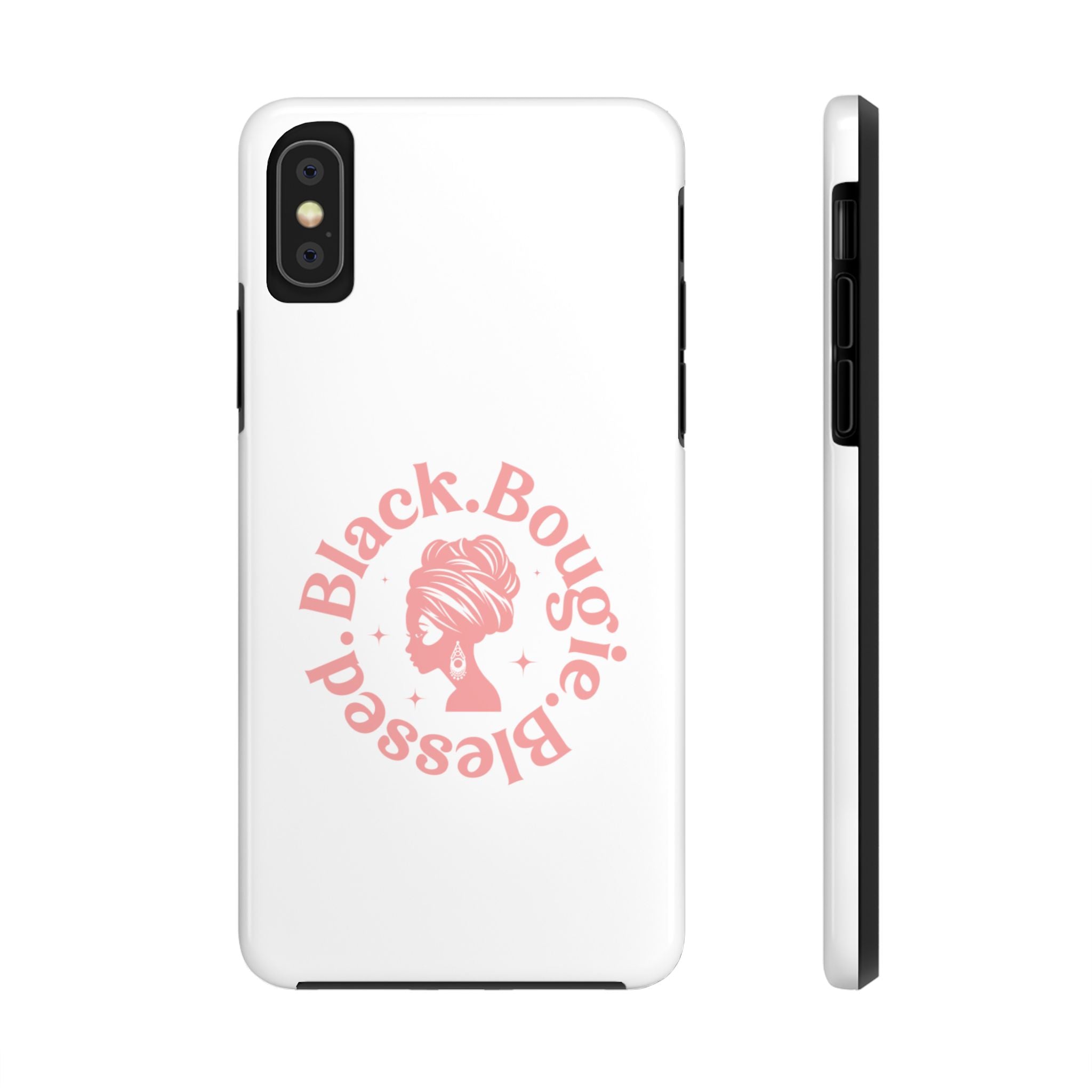 Black Bougie Blessed Phone Case – Impact Resistant for iPhone & Samsung