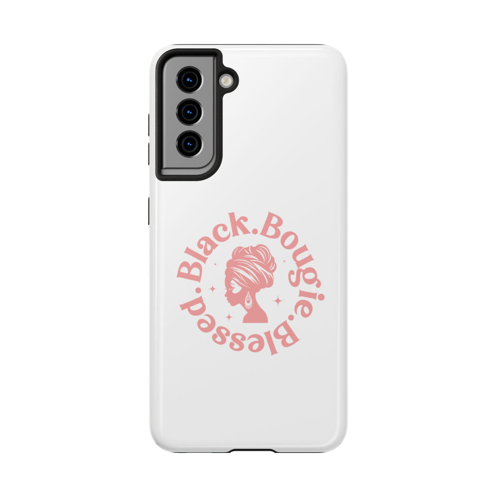 Black Bougie Blessed Phone Case – Impact Resistant for iPhone & Samsung