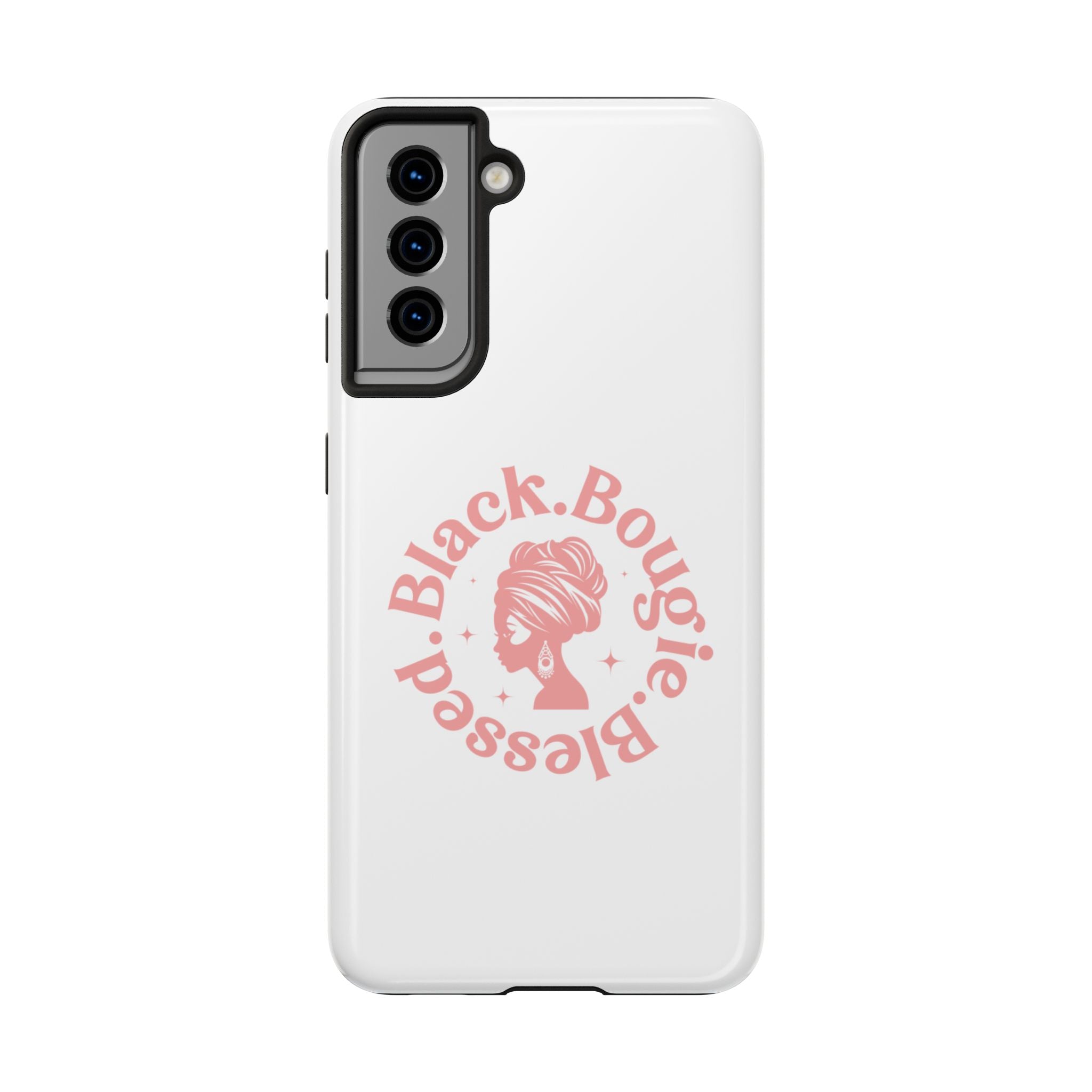 Black Bougie Blessed Phone Case – Impact Resistant for iPhone & Samsung