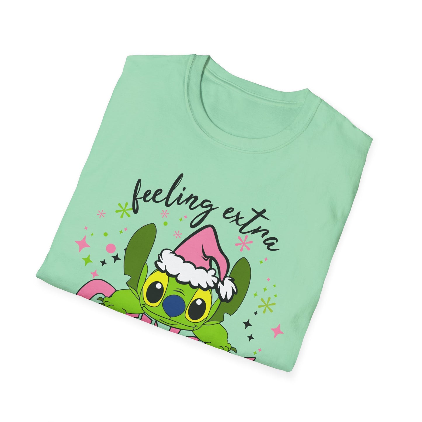 Feeling Extra Grinchy Today Unisex Soft-Style T-Shirt