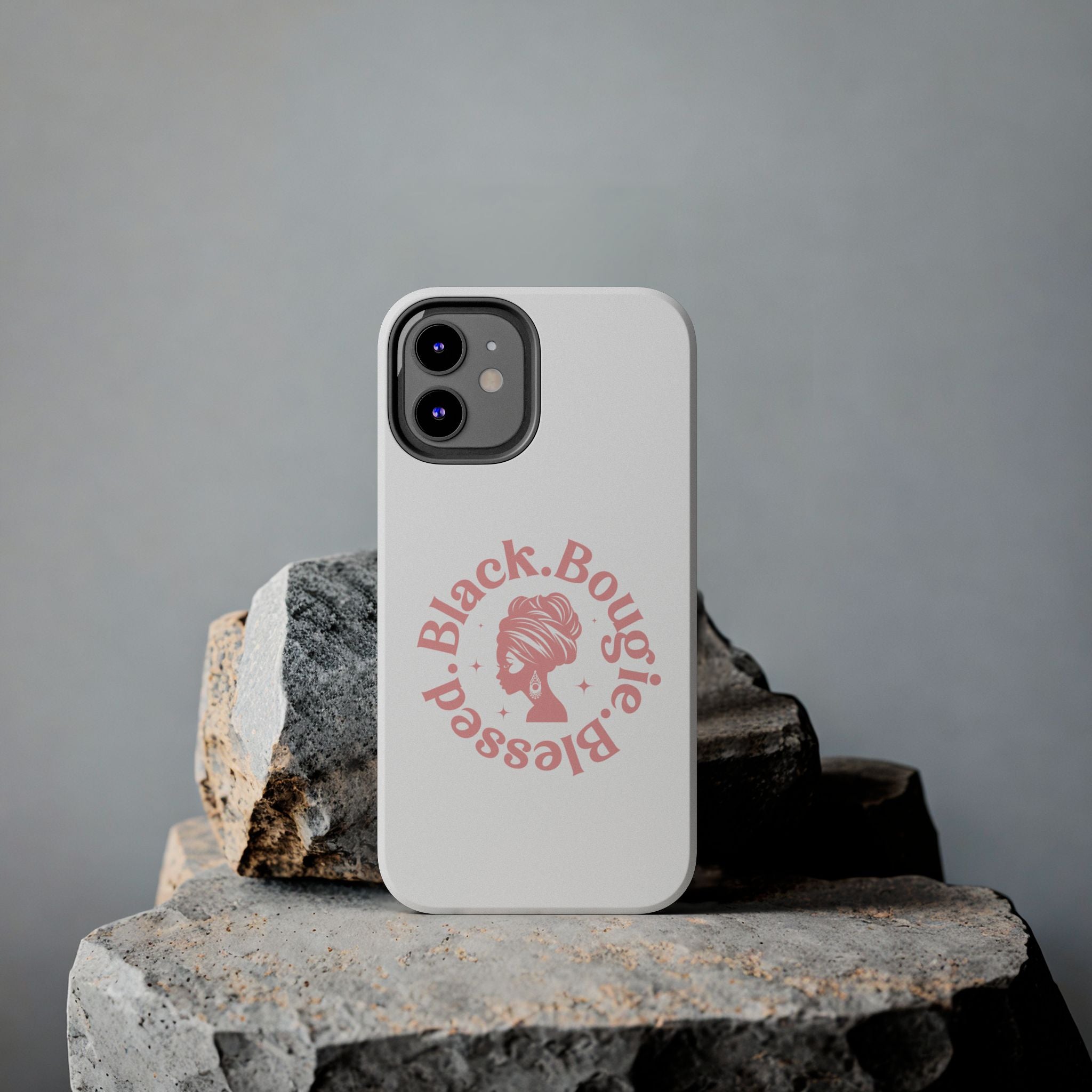 Black Bougie Blessed Phone Case – Impact Resistant for iPhone & Samsung
