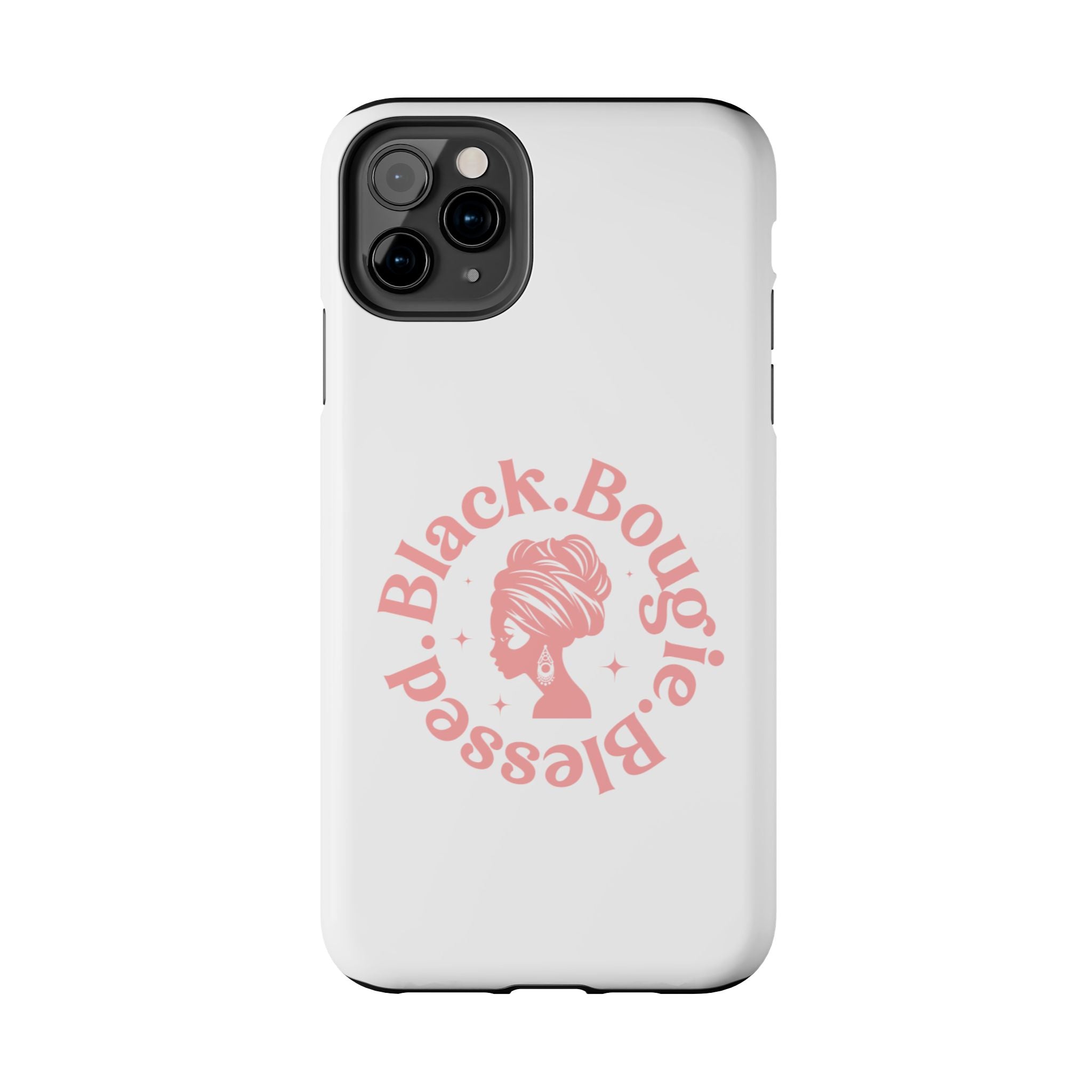 Black Bougie Blessed Phone Case – Impact Resistant for iPhone & Samsung