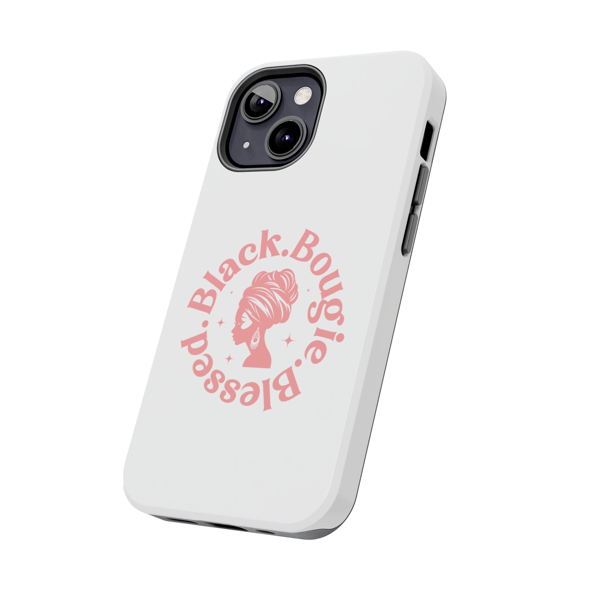 Black Bougie Blessed Phone Case – Impact Resistant for iPhone & Samsung