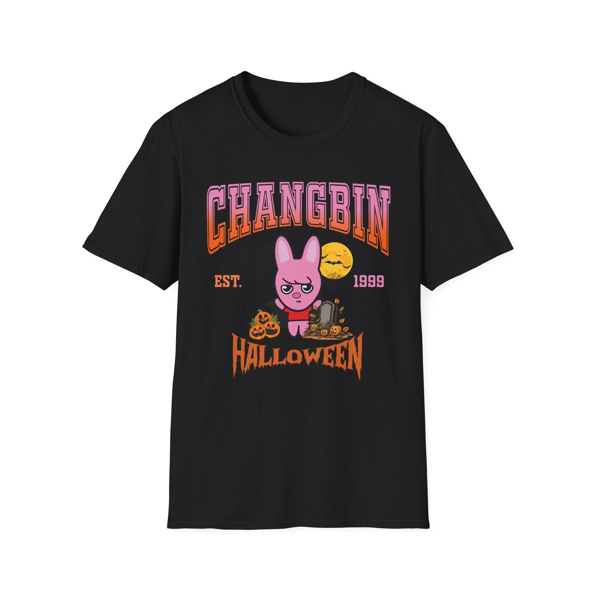 Changbin Halloween SKZOO Unisex Soft-Style T-Shirt