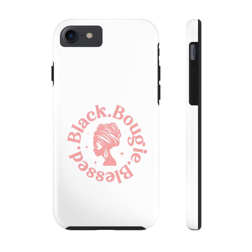 Black Bougie Blessed Phone Case – Impact Resistant for iPhone & Samsung