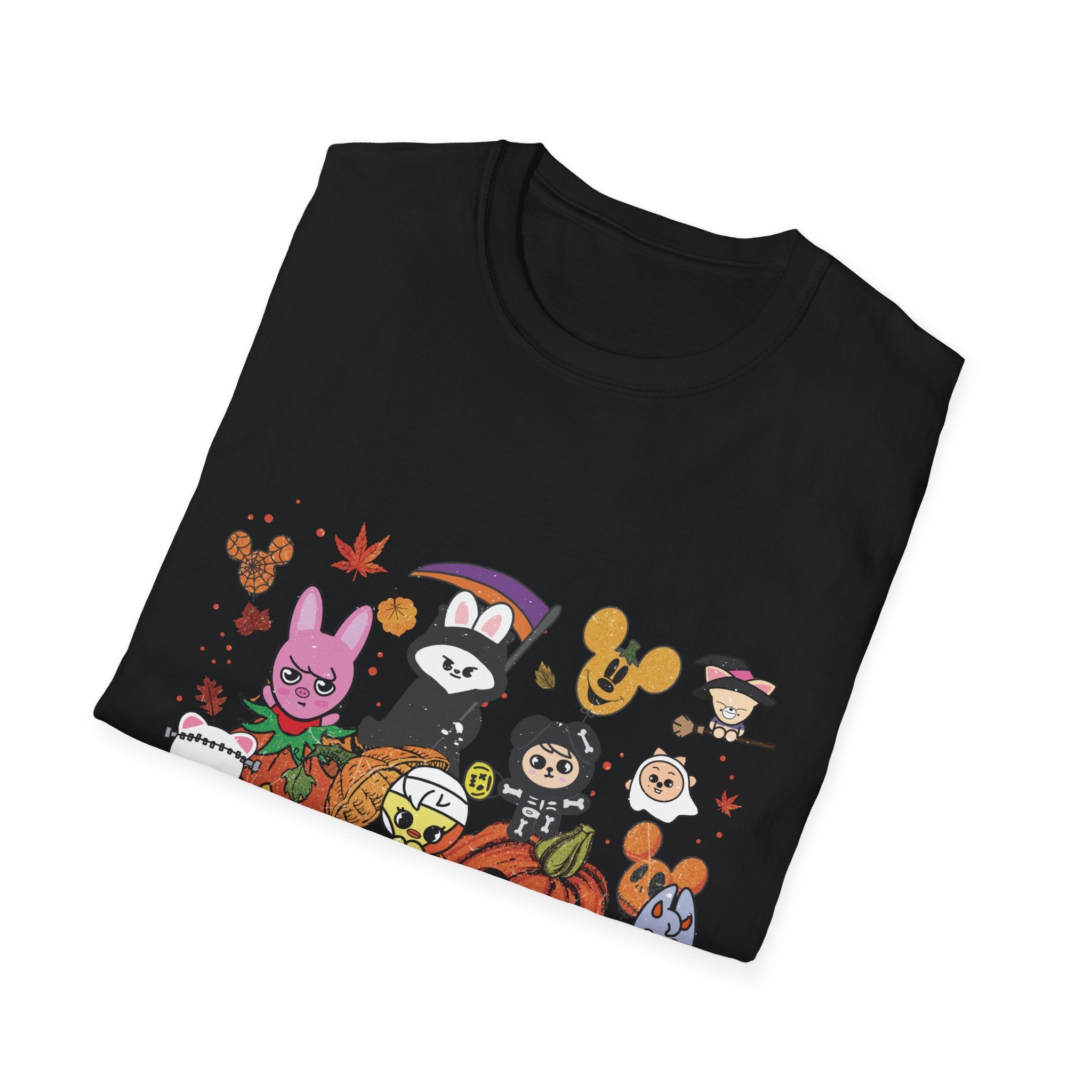 SKZOO Halloween Pumpkins Unisex Soft-Style T-Shirt