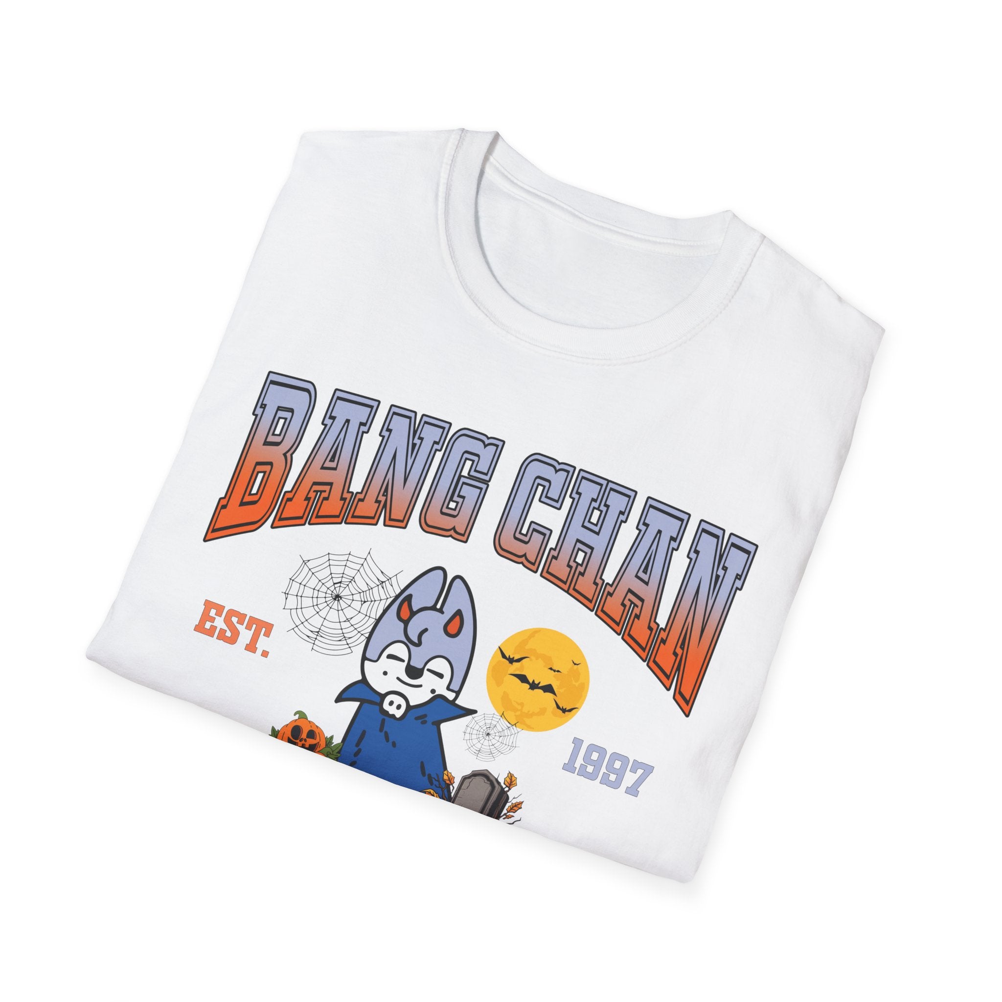 Bang Chan Halloween SKZOO Unisex Soft-Style T-Shirt