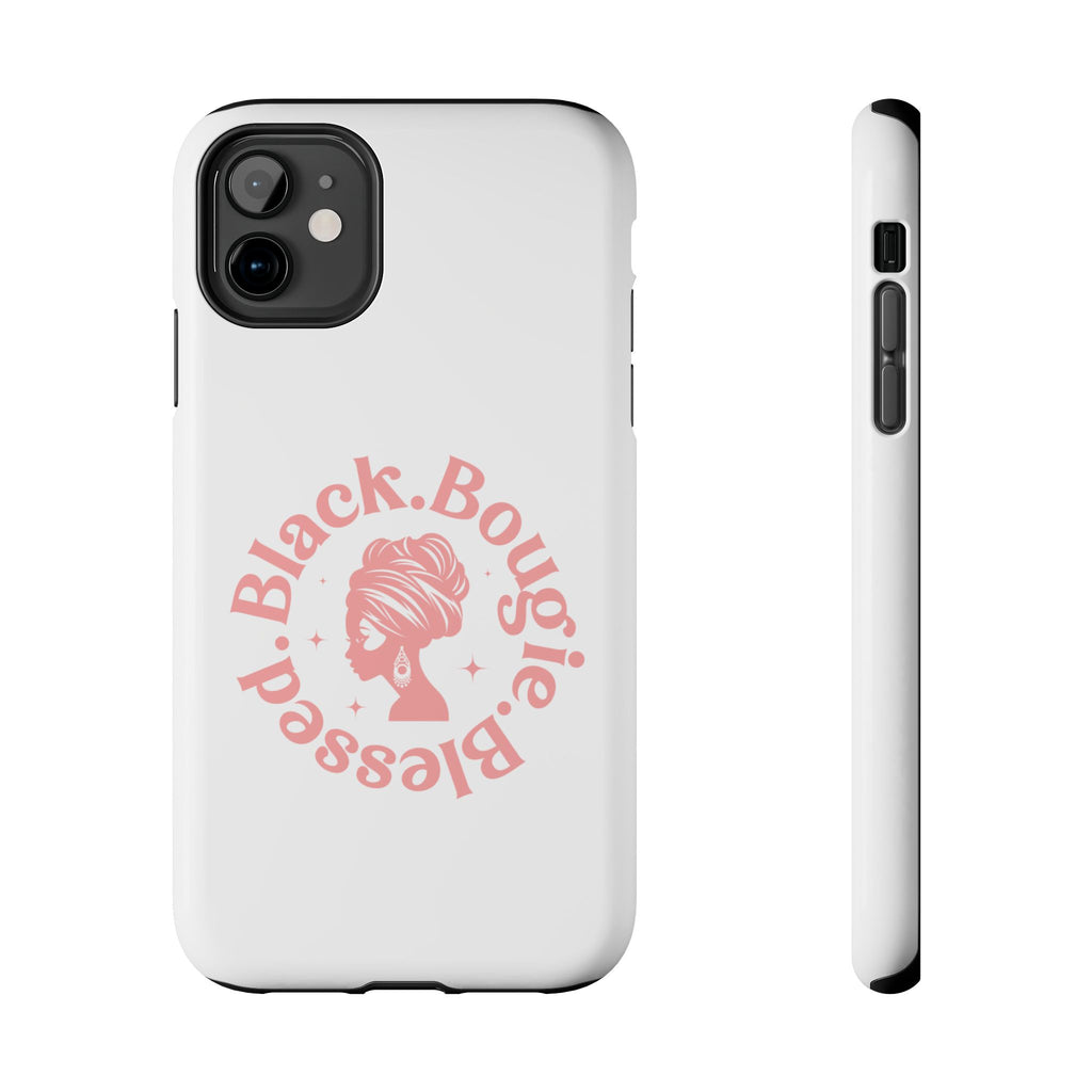 Black Bougie Blessed Phone Case – Impact Resistant for iPhone & Samsung