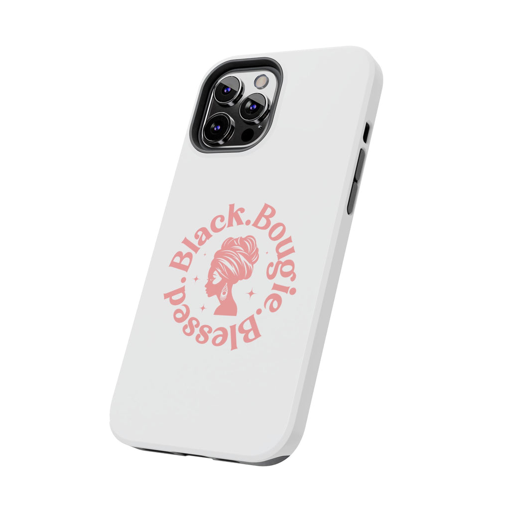 Black Bougie Blessed Phone Case – Impact Resistant for iPhone & Samsung