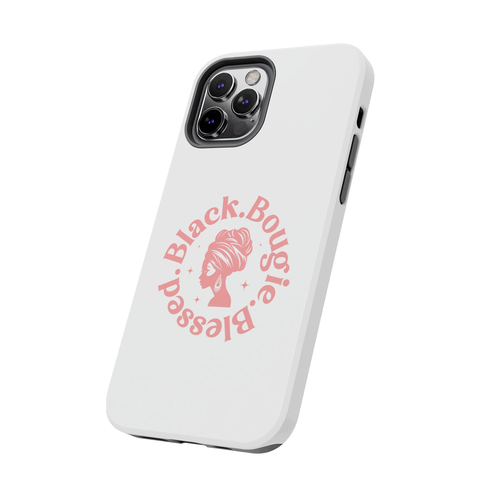 Black Bougie Blessed Phone Case – Impact Resistant for iPhone & Samsung