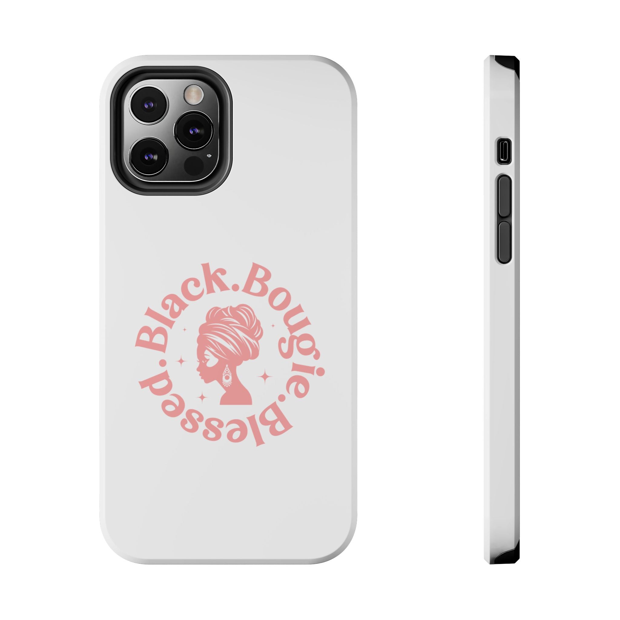 Black Bougie Blessed Phone Case – Impact Resistant for iPhone & Samsung