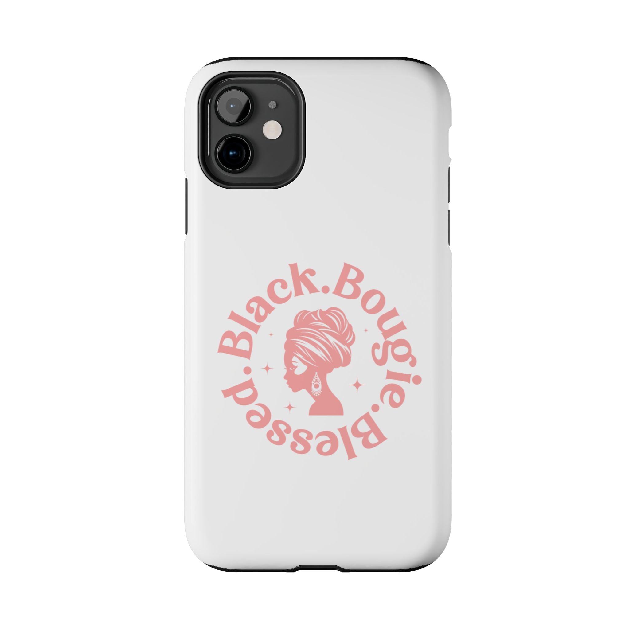 Black Bougie Blessed Phone Case – Impact Resistant for iPhone & Samsung