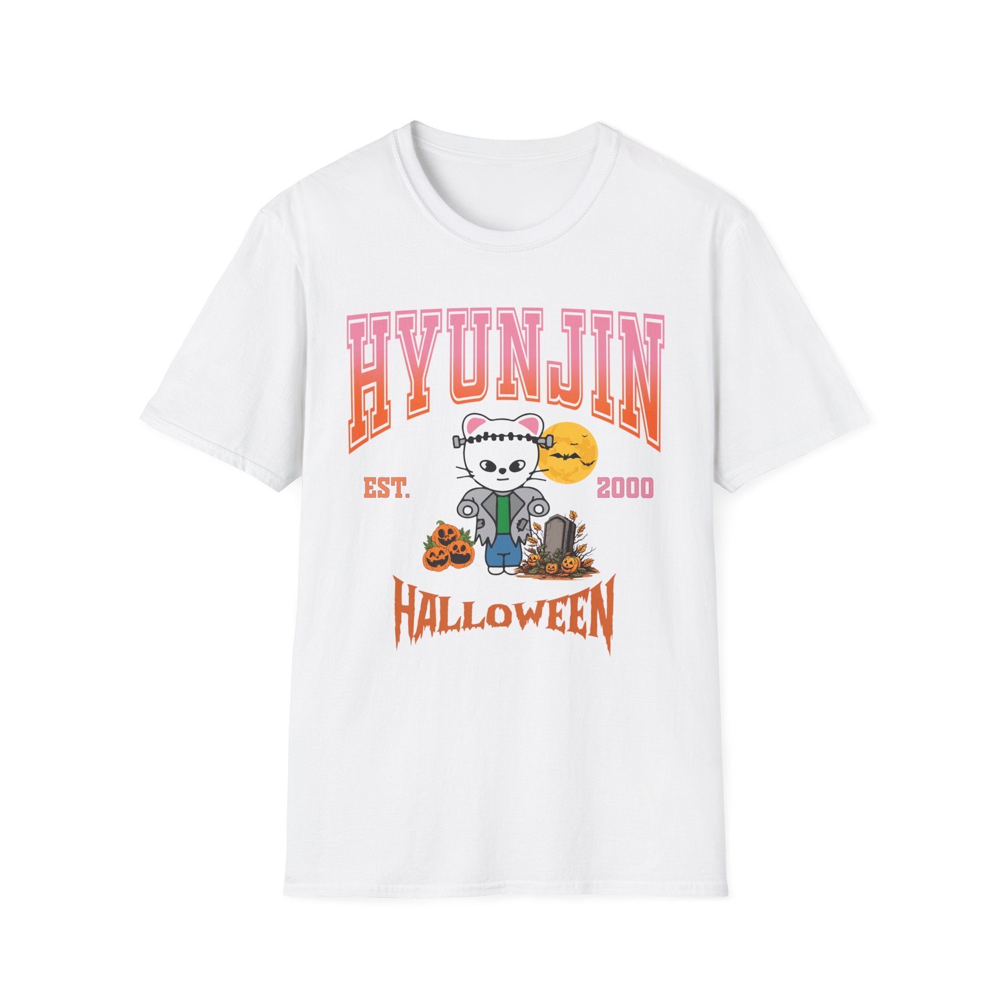 Hyunjin Halloween SKZOO Unisex Soft-Style T-Shirt