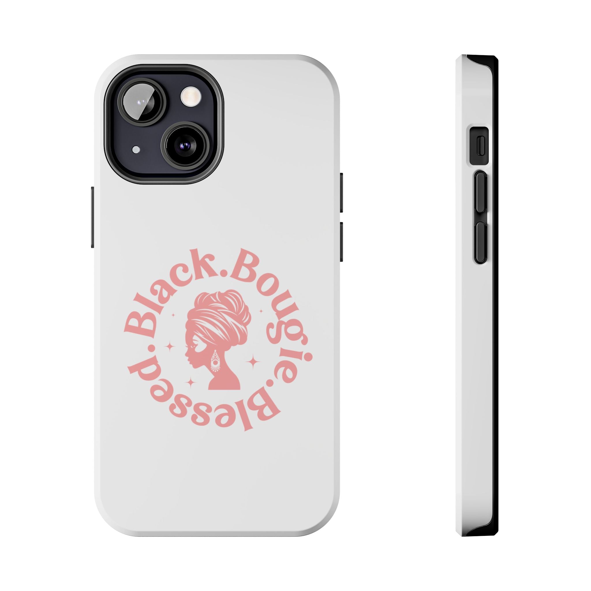 Black Bougie Blessed Phone Case – Impact Resistant for iPhone & Samsung