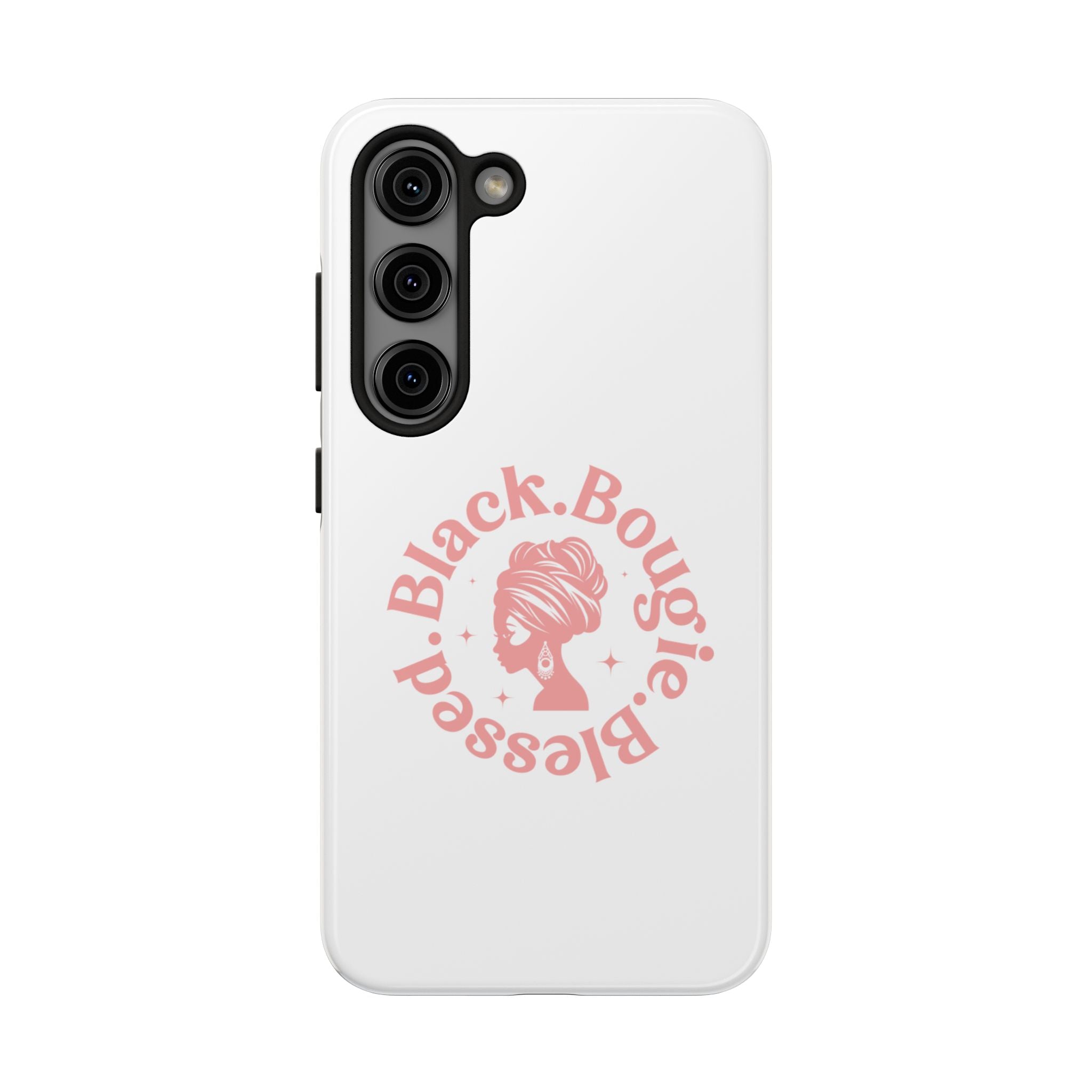 Black Bougie Blessed Phone Case – Impact Resistant for iPhone & Samsung