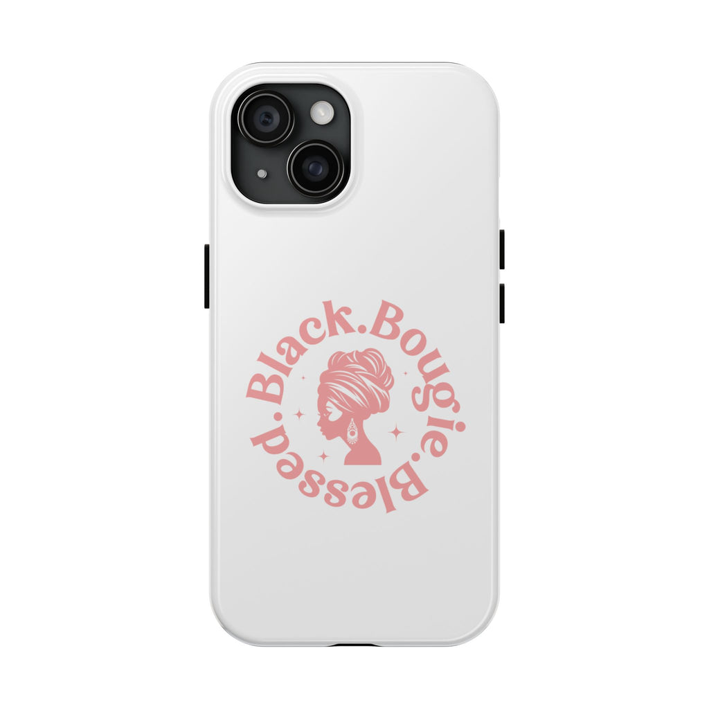 Black Bougie Blessed Phone Case – Impact Resistant for iPhone & Samsung
