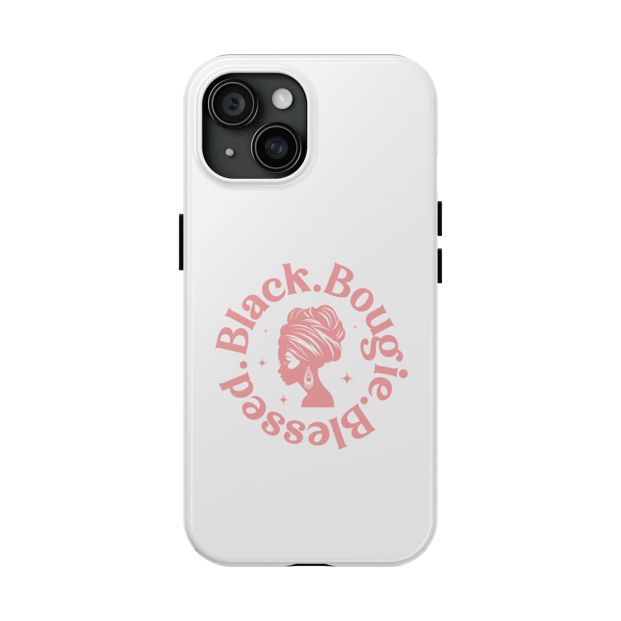 Black Bougie Blessed Phone Case – Impact Resistant for iPhone & Samsung