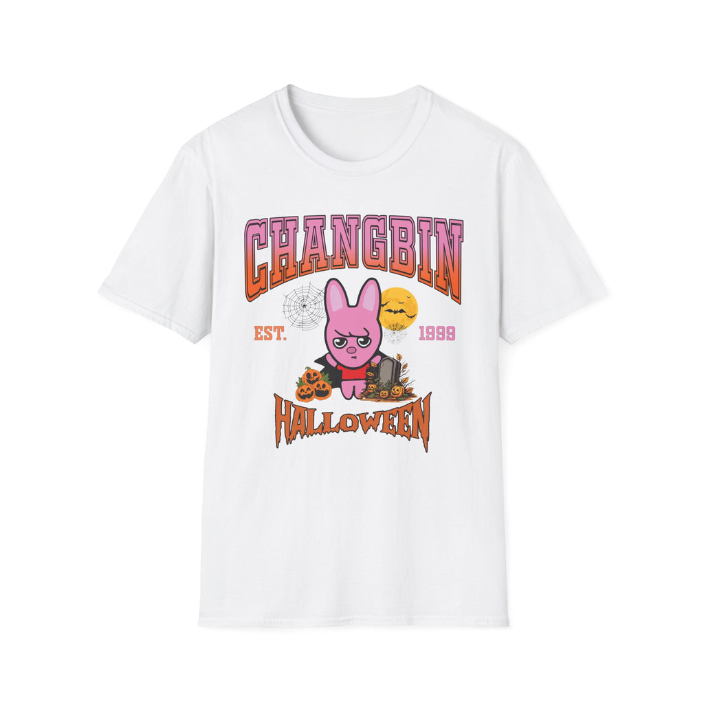 Changbin Halloween SKZOO Unisex Soft-Style T-Shirt