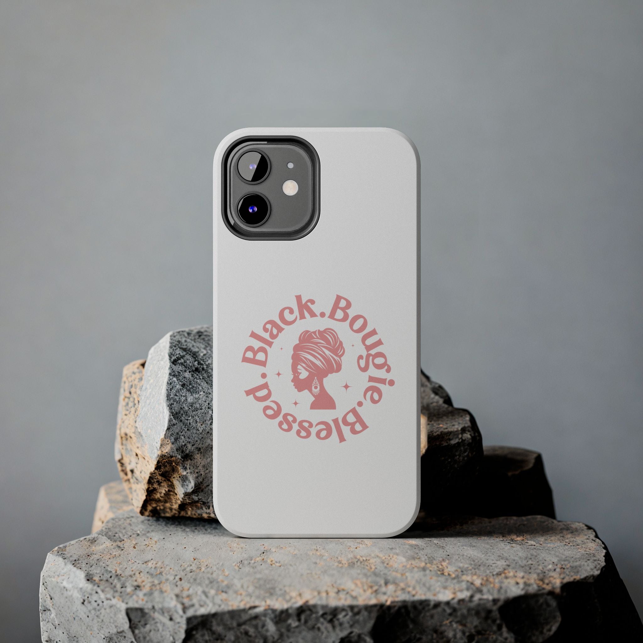 Black Bougie Blessed Phone Case – Impact Resistant for iPhone & Samsung