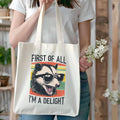 First of All, I'm a Delight Opossum Tote Bag