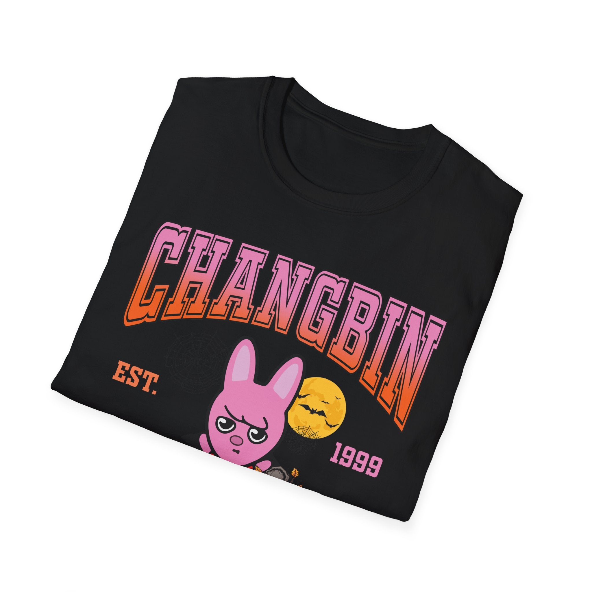Changbin Halloween SKZOO Unisex Soft-Style T-Shirt