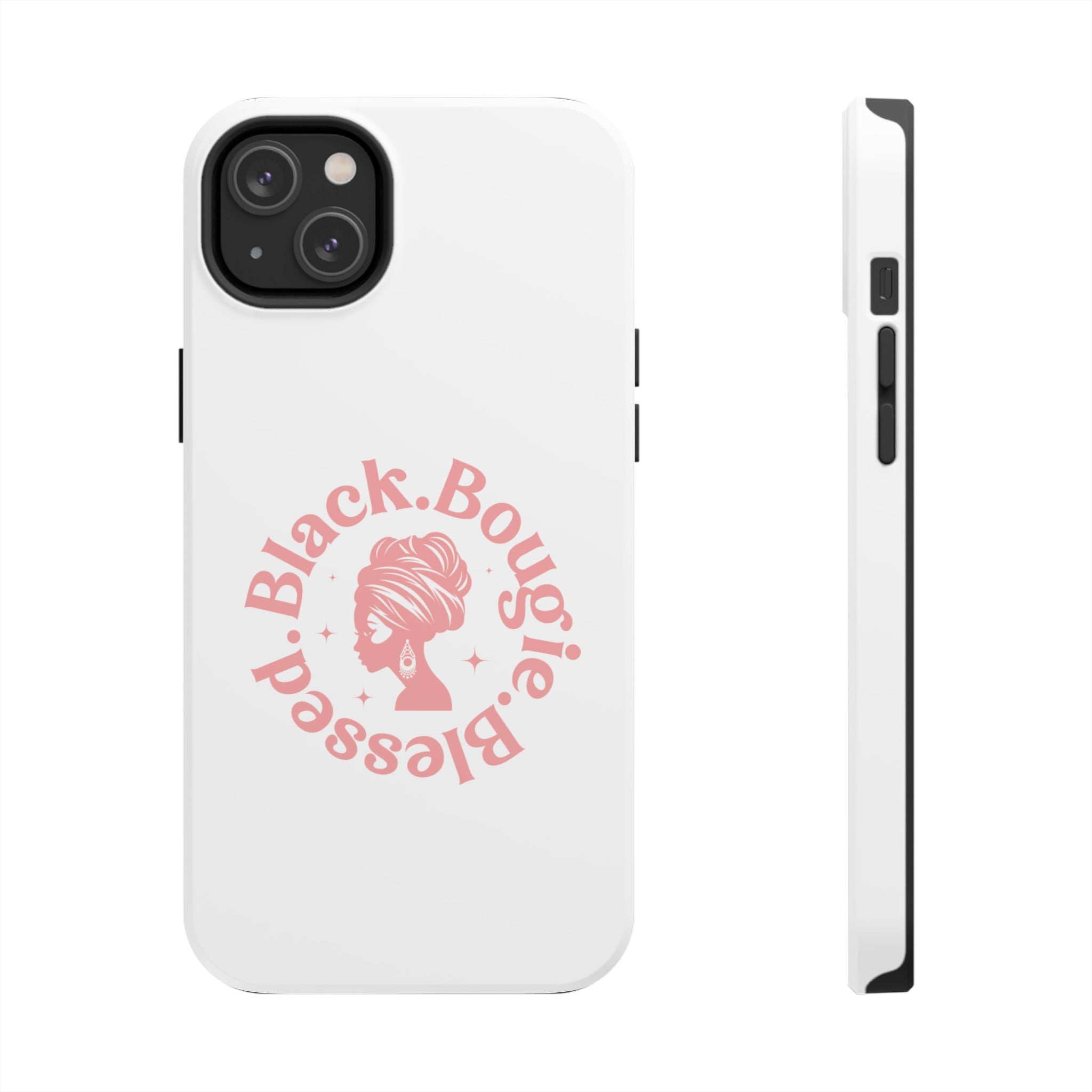 Black Bougie Blessed Phone Case – Impact Resistant for iPhone & Samsung