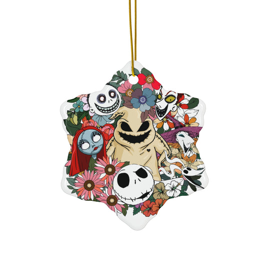 Nightmare Before Christmas Ceramic Ornament