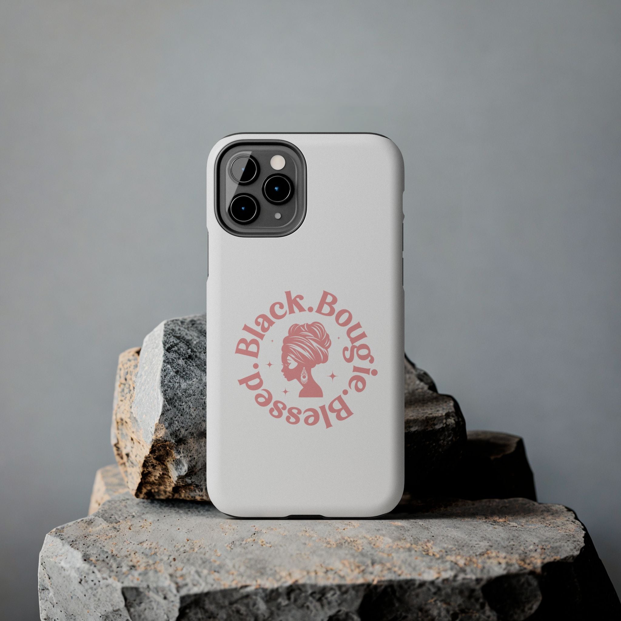 Black Bougie Blessed Phone Case – Impact Resistant for iPhone & Samsung