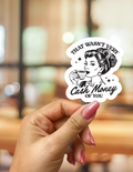 That Wasn't Very Cash Money of You Sticker